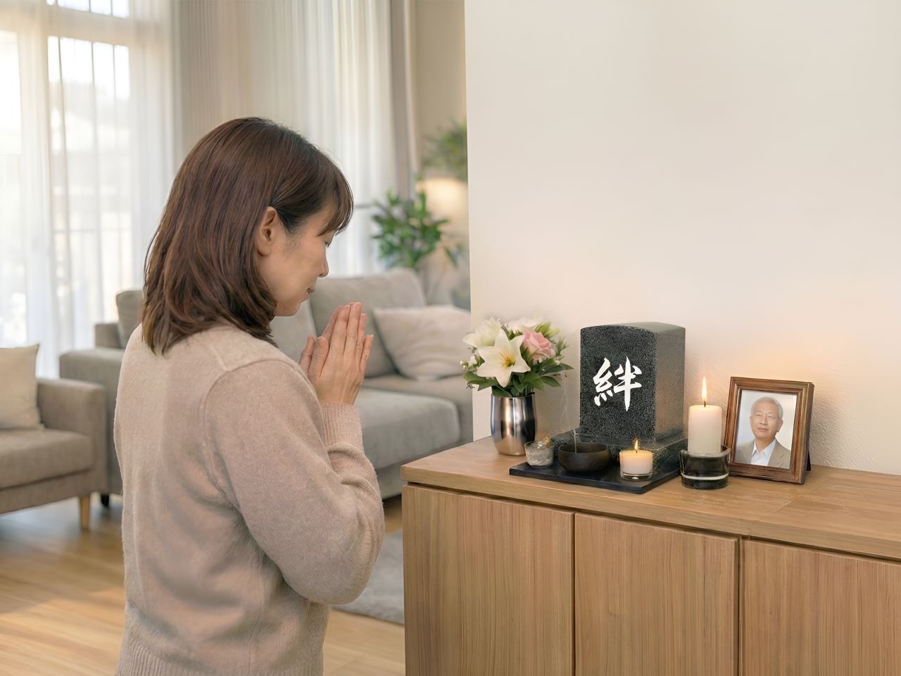 お墓は高いはもう古い。安く持てる新しい供養【家墓】